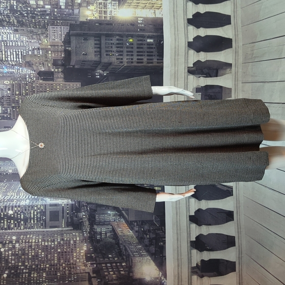 J. Jill Dresses J Jill Ponte Black White Shift Summer Dress With